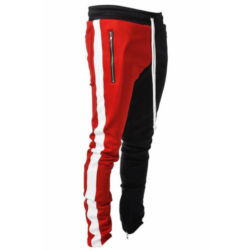 Men's Hip-Hop Fashion Striped Sport Pant Pants Bottom ck-0112