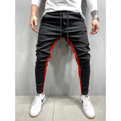 Men's Hip-Hop Fashion Striped Sport Pant Pants Bottom CK-201526