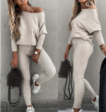 Autumn and Winter Women's Two pcs one set Tops with Bottom Pants(shorts)outfit outfits YSM84253