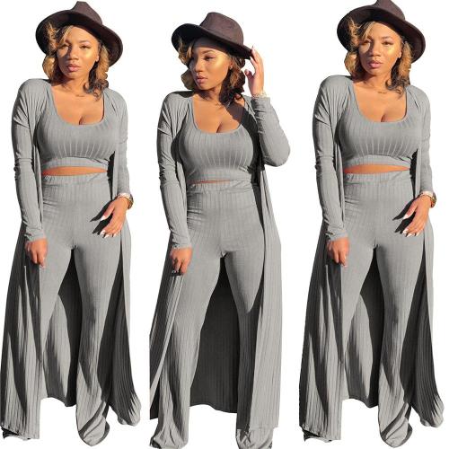 Women Three Piece Set Tops With Bottom Pants(shorts)Outfit Outfits YSM82031