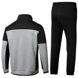 Men's Stand-Up Collar Long Sleeve Tracksuits Tracksuit Outfit Outfits Jogging Suit 660112