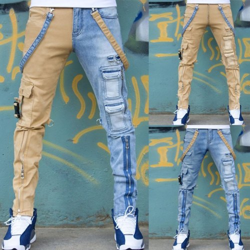 Men's Hip-Hop Jeans Pant Pants