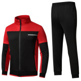 Men's Stand-Up Collar Long Sleeve Tracksuits Tracksuit Outfit Outfits Jogging Suit 660112