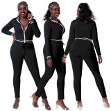 Fashion Color Matching Tracksuits Tracksuit Outfit Outfits Jogging Suit Sports Suit YSM90112