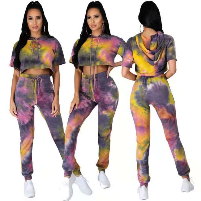 Fashion Women Short Sleeve Tracksuits Tracksuit Outfit Outfits Jogging Suit Sports Suit YSM81526