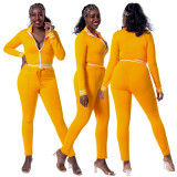 Fashion Color Matching Tracksuits Tracksuit Outfit Outfits Jogging Suit Sports Suit YSM90112
