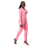 Fashion Color Matching Tracksuits Tracksuit Outfit Outfits Jogging Suit Sports Suit YSM90112