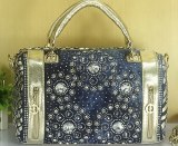 Fashion Women Diamond Decoration Beach Handbags 309110