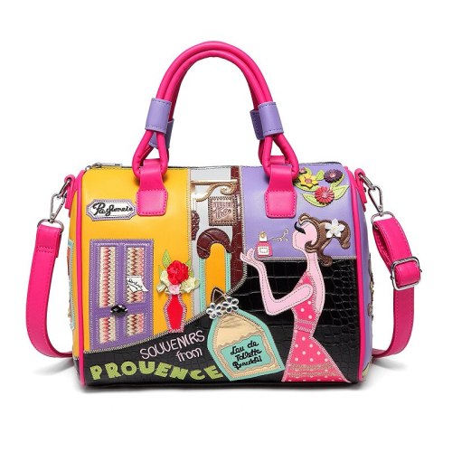 Fashion Creative Cartoon One Shoulder Portable Pillow Handbags 987565465
