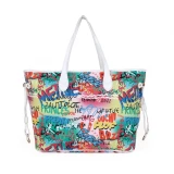 Women's Hand Painted Graffiti Large Capacity Handbags TY000112