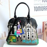 Women Messenger Embroidered Creative Shell Handbags 56779810