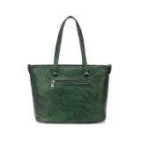 Women's PU Leather Hit Color Tropical Rain Portable Handbags 785411223