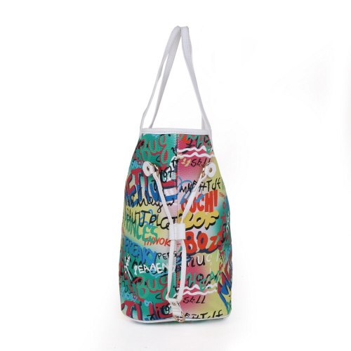 Women's Hand Painted Graffiti Large Capacity Handbags TY000112