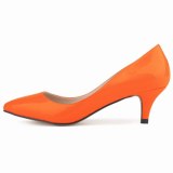 Women Basic Thin High Heels Wedding Real Slip-On Shoes 6789-12