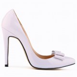 Women's Elegant Butterfly-knot Pointed Office Shallow High Heels 302-19210