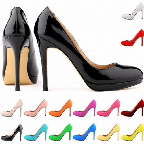 Women Pointed Toe 11cm High Heels Fashion Sexy Shoes 8067-12