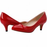 Ladies Red Brides Pointed Shoes Office High Heels 3323-12