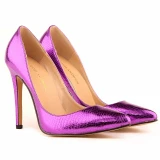Women Fashion Sexy Pointed Toe Sweet Colorful 11CM Thin High Heels 3023-12