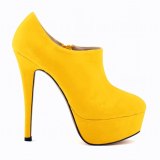 Fashion 14cm Platform Thin High Heels Ankle Boots 8178-34