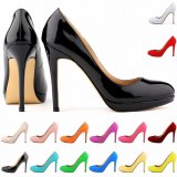 Women Pointed Toe 11cm High Heels Fashion Sexy Shoes 8067-12