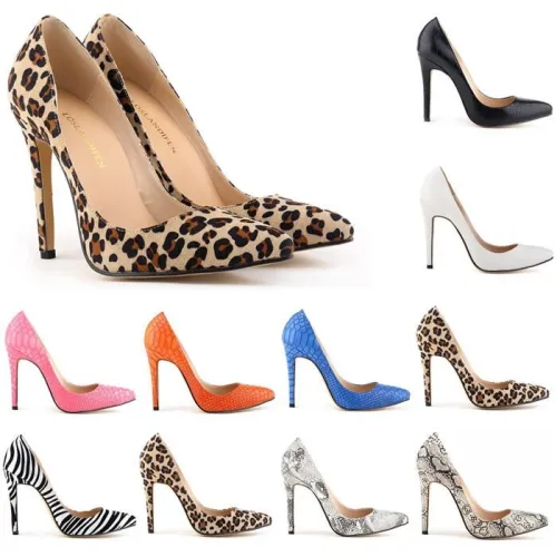 Fashion Women Pumps Office & Career Thin High Heels Sexy Party Shoes 3023-12