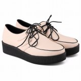 Women Round Head Tied Leisure Shoes 22910-12A