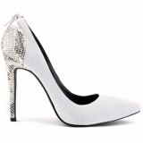 Women Fashion PU Slip On 11CM Thin High Heels 302-2536