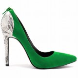 Women Fashion PU Slip On 11CM Thin High Heels 302-2536