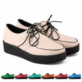 Women Round Head Tied Leisure Shoes 22910-12A