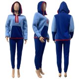 Women Long Sleeve Two Pcs One Set Tops With Bottom Pants Outfit Outfits G806778