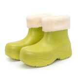 Women's Heightened Thick-Soled Rain Boots Rubber Shoes
