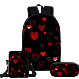 The New Medical Care Three-Piece Creative Students' Schoolbag Backpacks