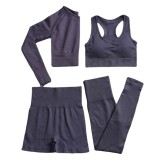 Women's Seamless Yoga suits Jogging Suits Tracksuits Tracksuit Outfits 00617