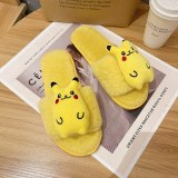 Women Keep Warm Winter Plush Cute Cartoon Home Soft Slippers