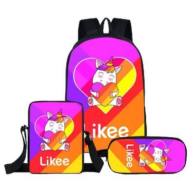 Student Schoolbag Polyester Lightening Backpacks