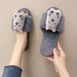 Women Keep Warm Winter Plush Cute Cartoon Home Soft Slippers
