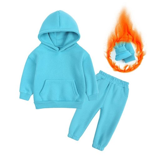 Boys Hoodie Two Pcs One Set Tops With Bottom Pants Outfit Outfits YZTZ539410
