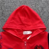 Disney Spider-Man Cartoon Spring Autumn Children's Hooded Coats JYY-04556