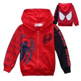Disney Spider-Man Cartoon Spring Autumn Children's Hooded Coats JYY-04556