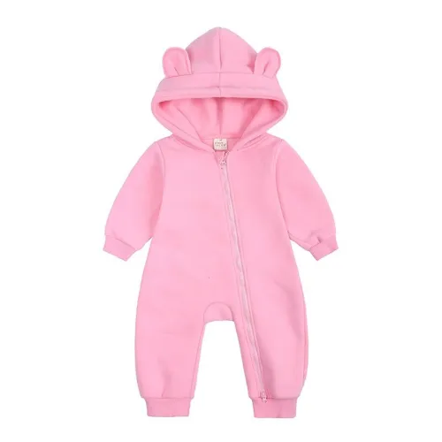 Women Baby Hooded Rompers For Babies Newborn