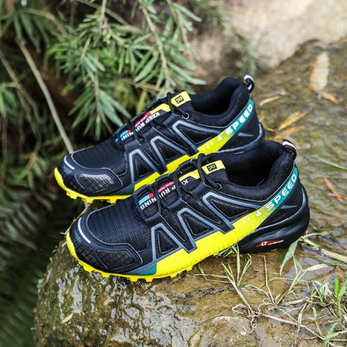Men Hiking Shoes Lace Up Sports Outdoor Sneakers 910-12