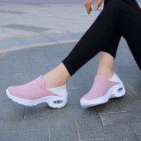 Women Light Fashion Breathable Mesh Platform Sneakers Flat Shoes 20314