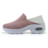 Women Light Fashion Breathable Mesh Platform Sneakers Flat Shoes 20314