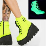 Winter Women Platform Fashion Thick Bottom Ankle Boots