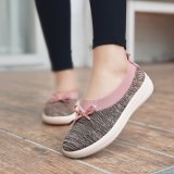 Fashion Women Summer Breathable Mesh Round Toe Butterfly Knott Shoes 180314