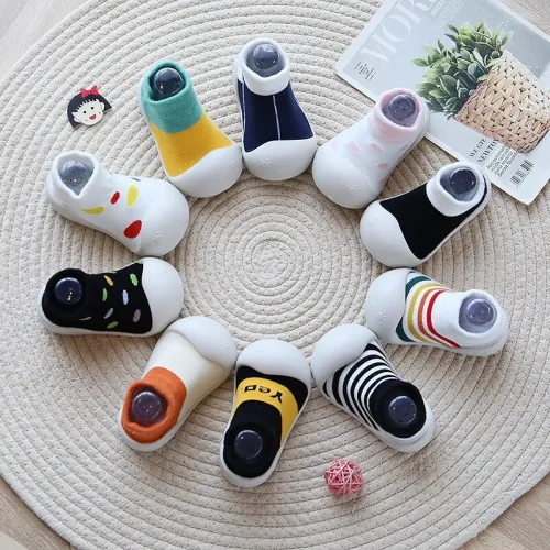 New Arrival Baby Girl Boys Newborn Non Slip Infant Sock Shoes
