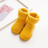 Winter New Children's Lamb Wool Sock Snow Indoor Shoes