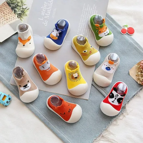 Baby Toddler First Walker Kids Soft Rubber Sole Shoes