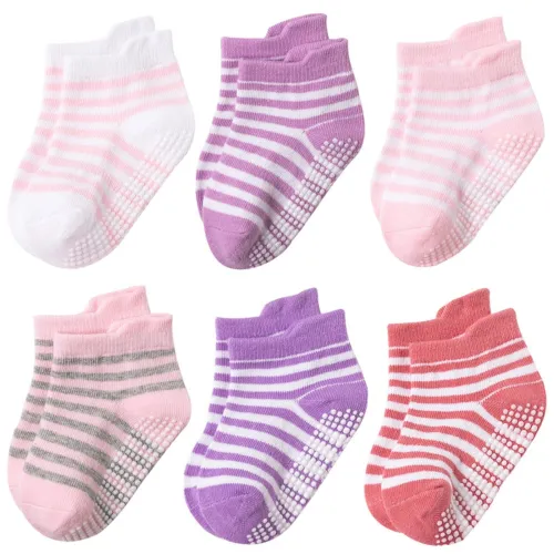 Cotton Children Anti-Slip Boat Socks For Boys Girl Low Cut Floor Kids Socks C01728