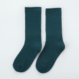 Autumn And Winter Fashion Candy Color Pure Cotton Pile Socks